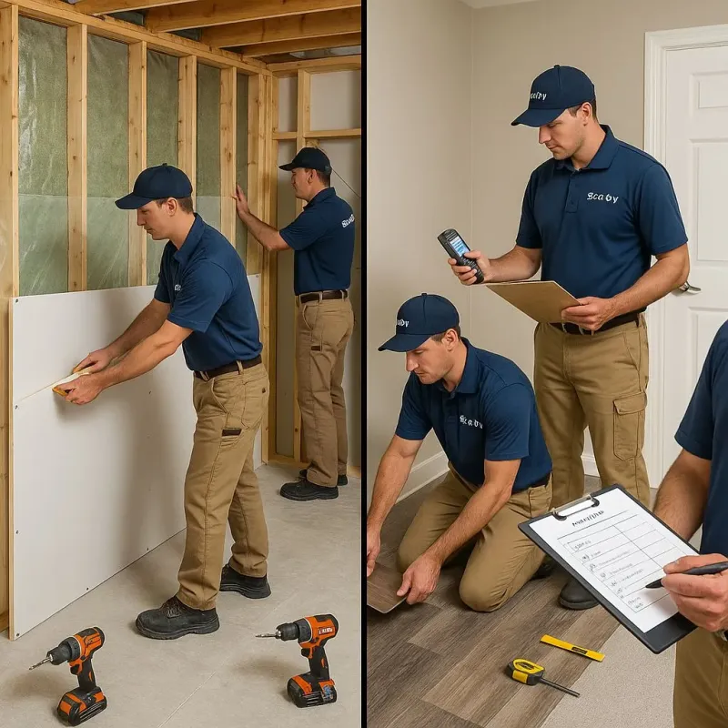 Repairs and Reconstruction process in Pittsburgh, PA